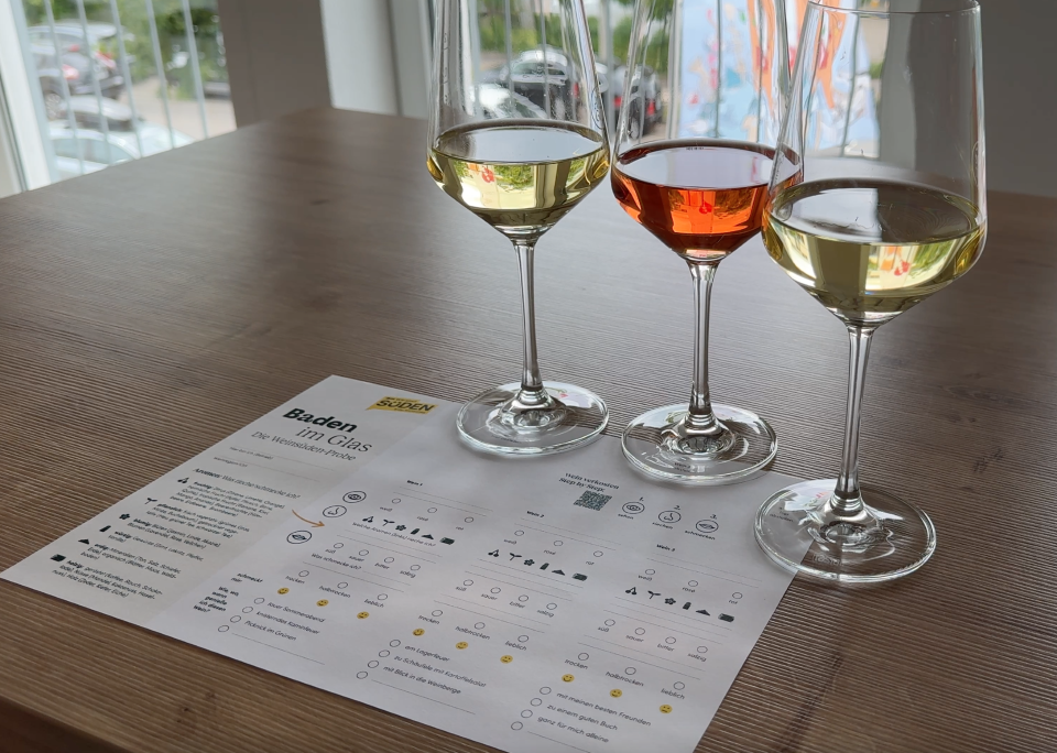 Baden im Glas